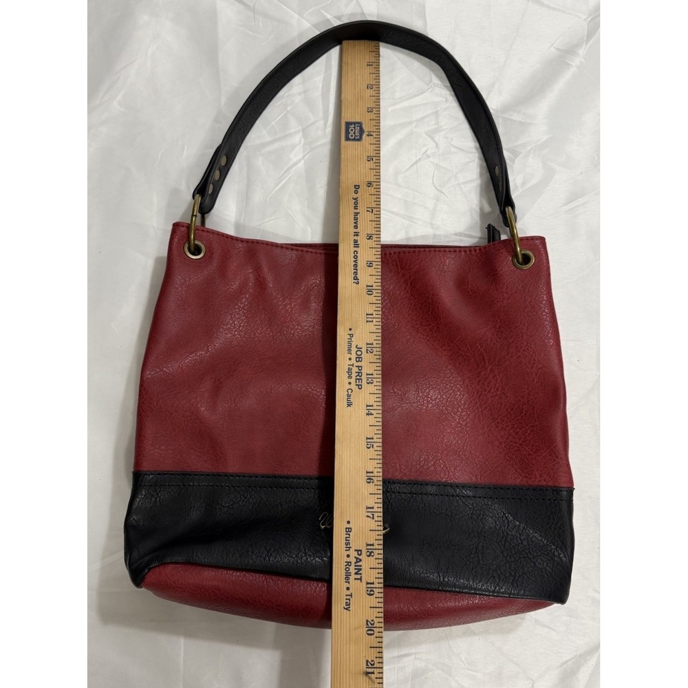 Wrangler Hobo Bag Purse Handbag Red by Montana West‎ Good Condition